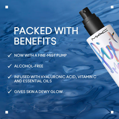 M.A.C Prep + Prime Fix+ Setting Spray - Magic Radiance (Makeup Fixer) With Hyaluronic Acid