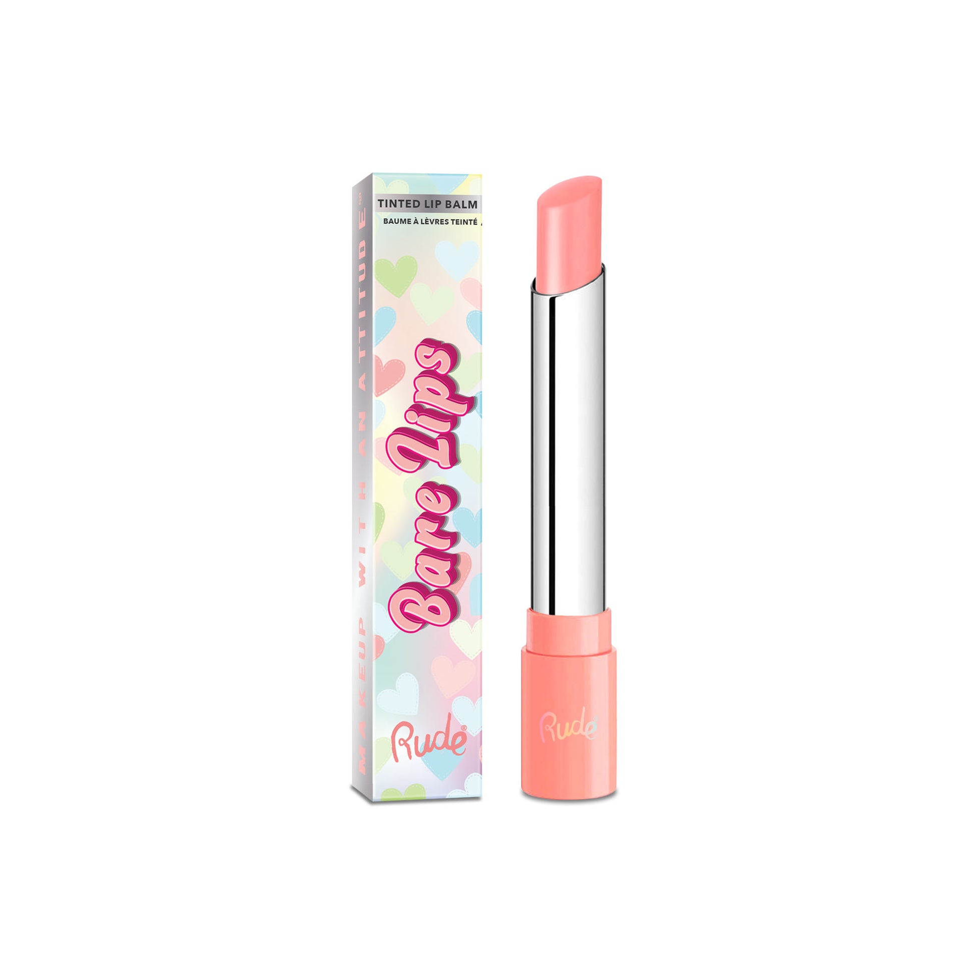 Rude Cosmetics Bare Lips Tinted Lip Balm - Blush