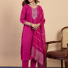 Dhiyona VV Pink Women's Designer Kurta Pant Set Premium Pattern Collection