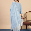 Dhiyona VV Grey Women's Designer Kurta Pant Set Premium Pattern Collection