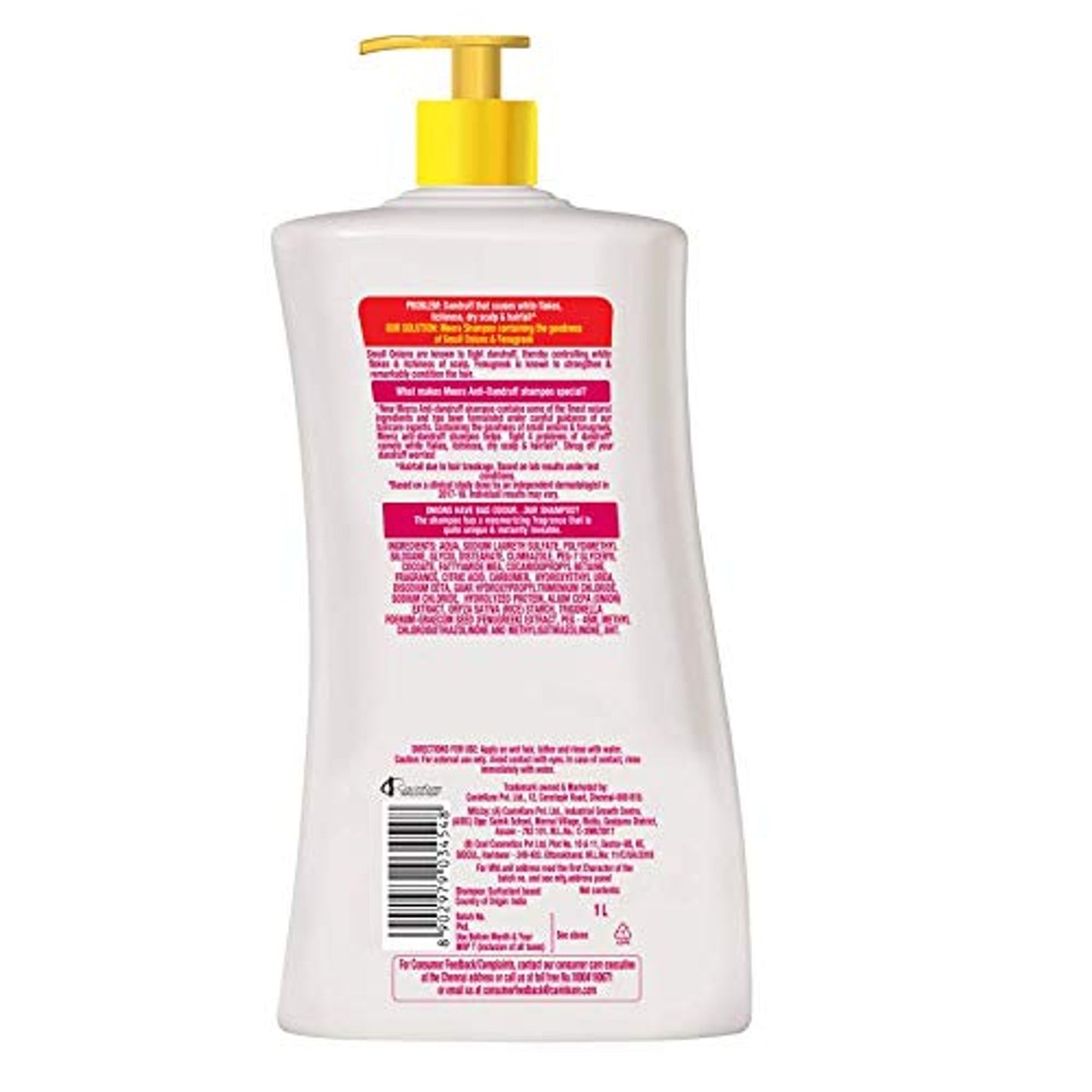 Meera Anti Dandruff Shampoo with Goodness Of Small Onion & Fenugreek