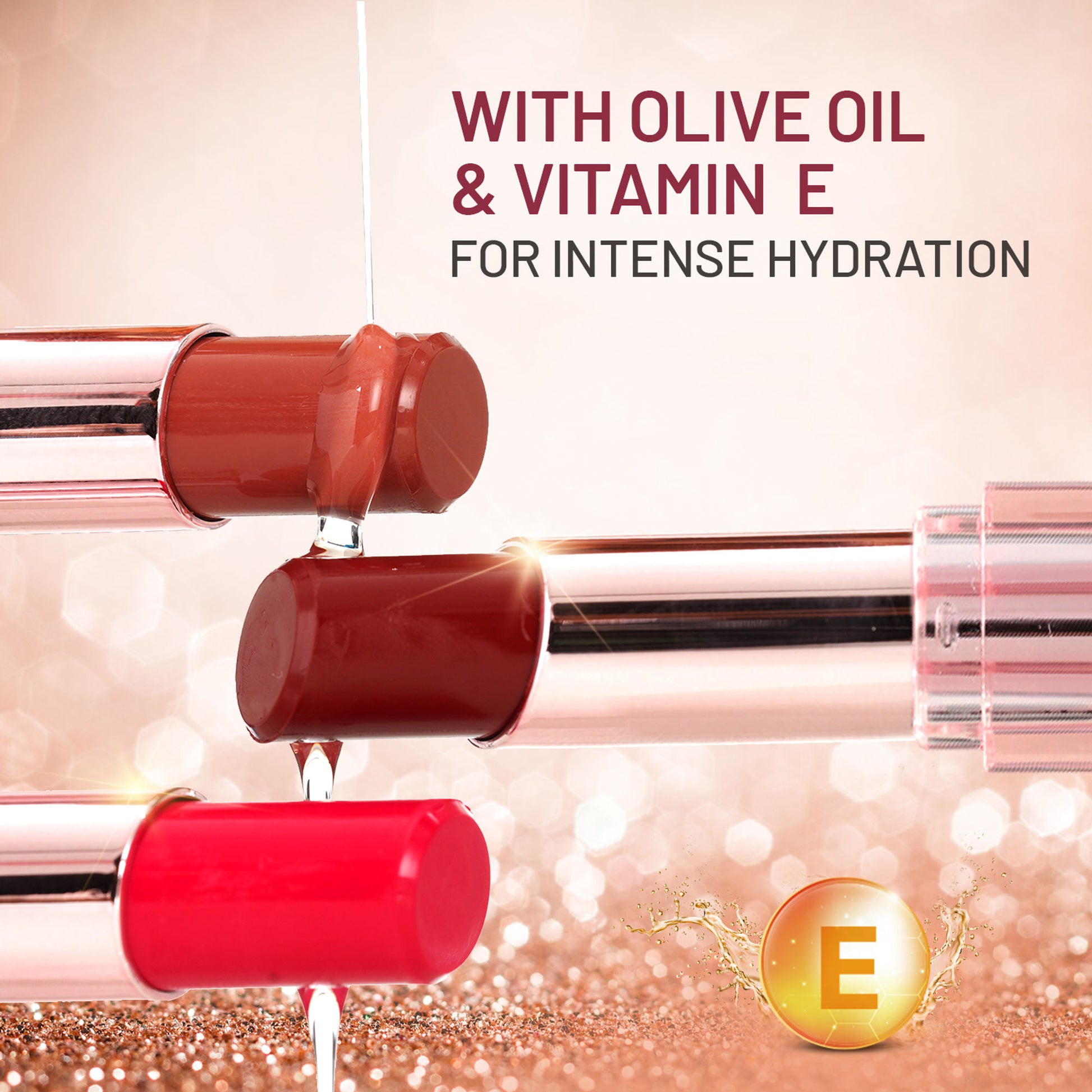 Swiss Beauty High Shine Finish Smooth Glide Pure Lustre Lipstick - 3 Salty Pink