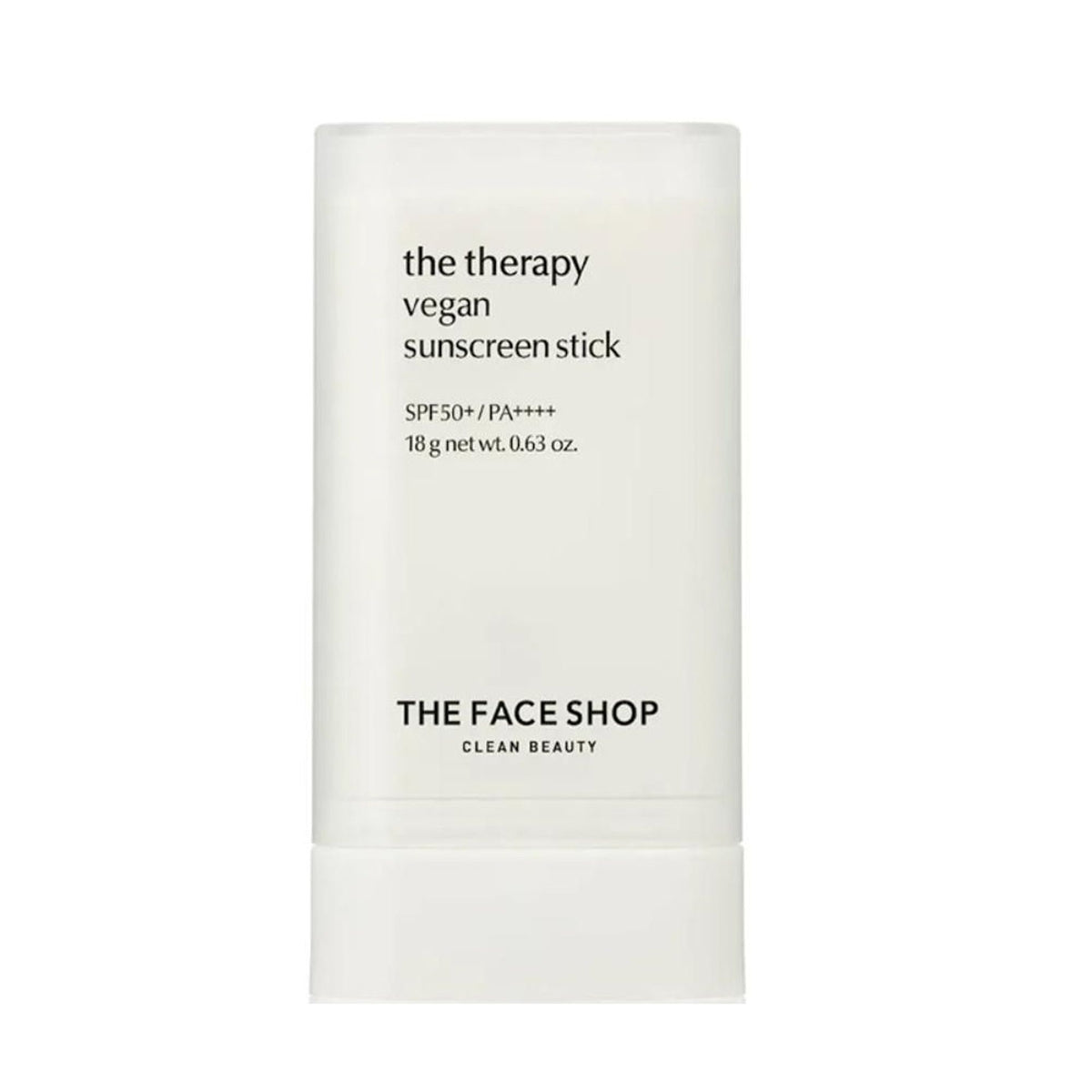 The Face Shop Vegan Sunscreen Stick SPF 50+ PA++++ : Korean Sun Care with Waterproof Formula