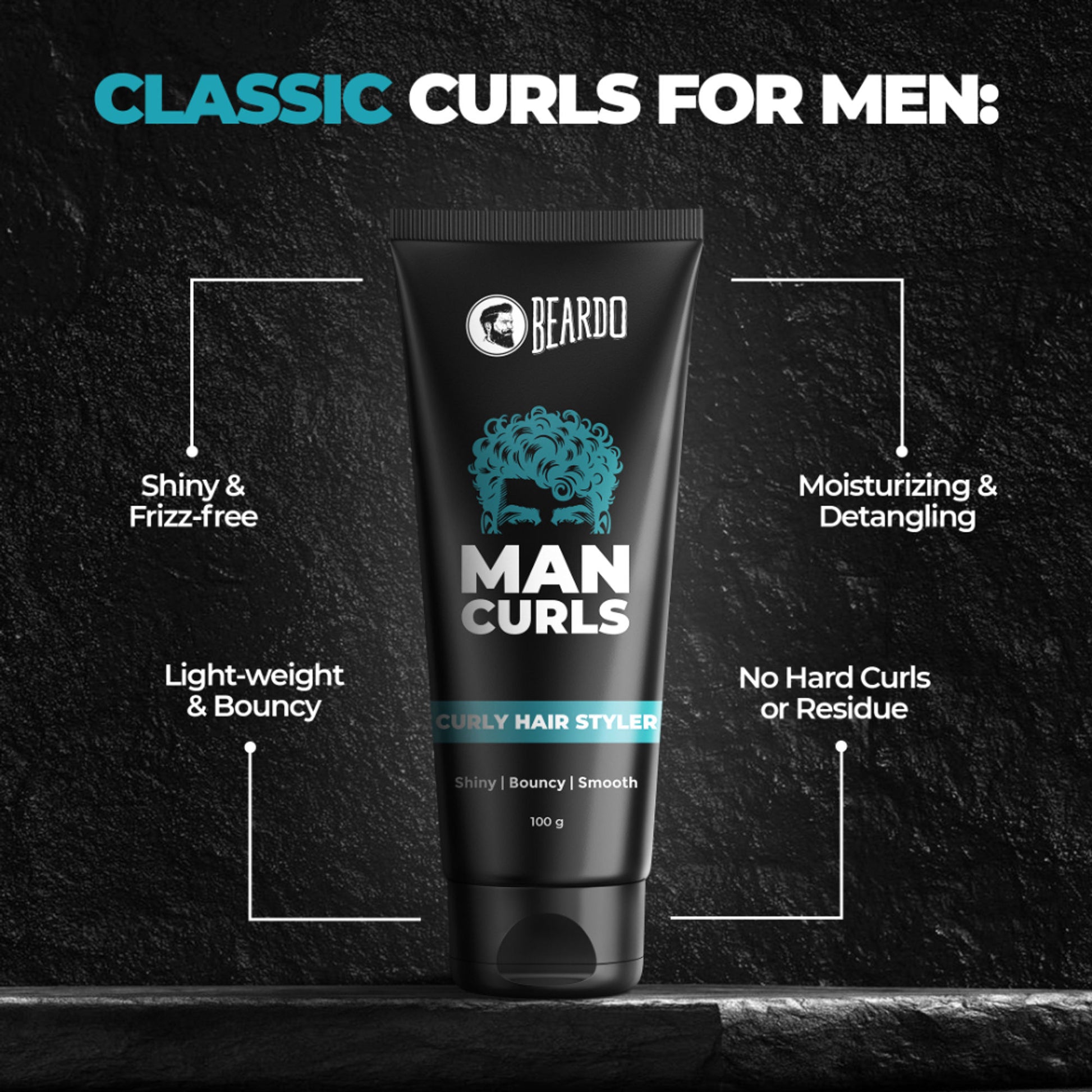 Beardo Man Curls Curly Hair Cream