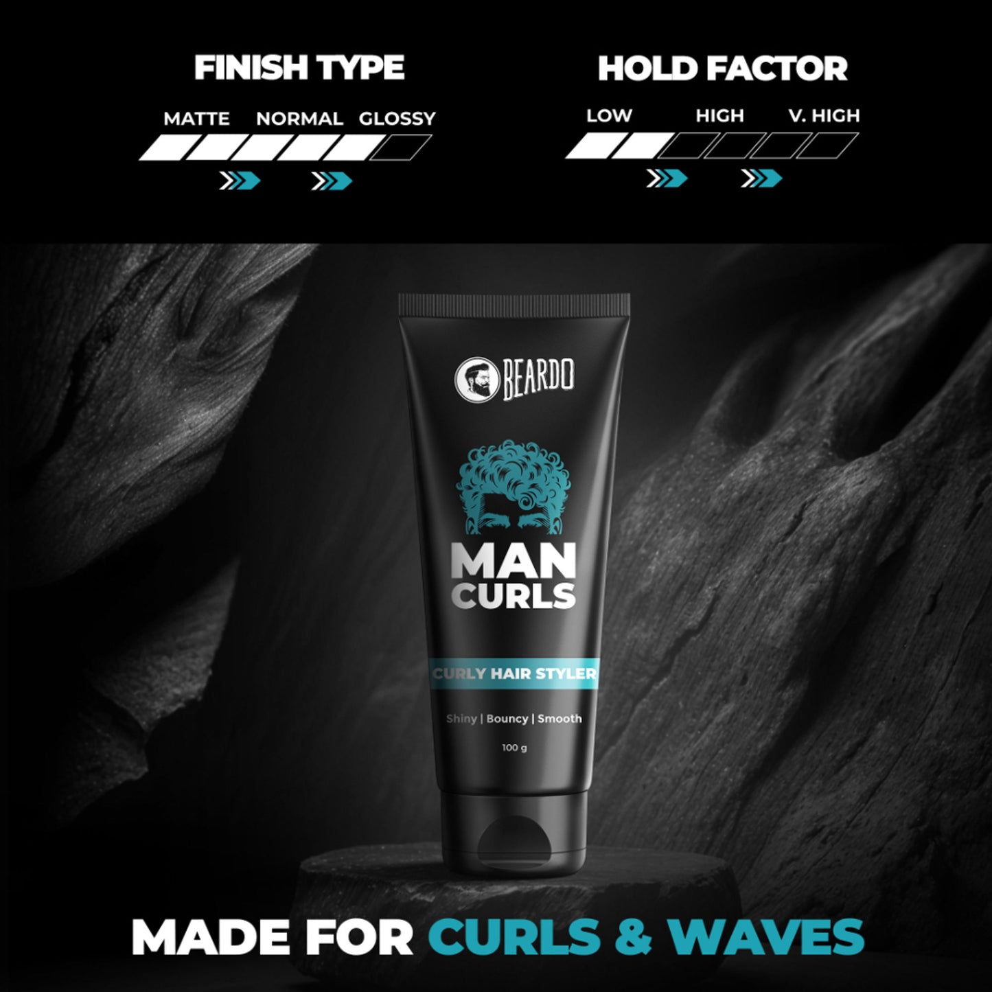 Beardo Man Curls Curly Hair Cream