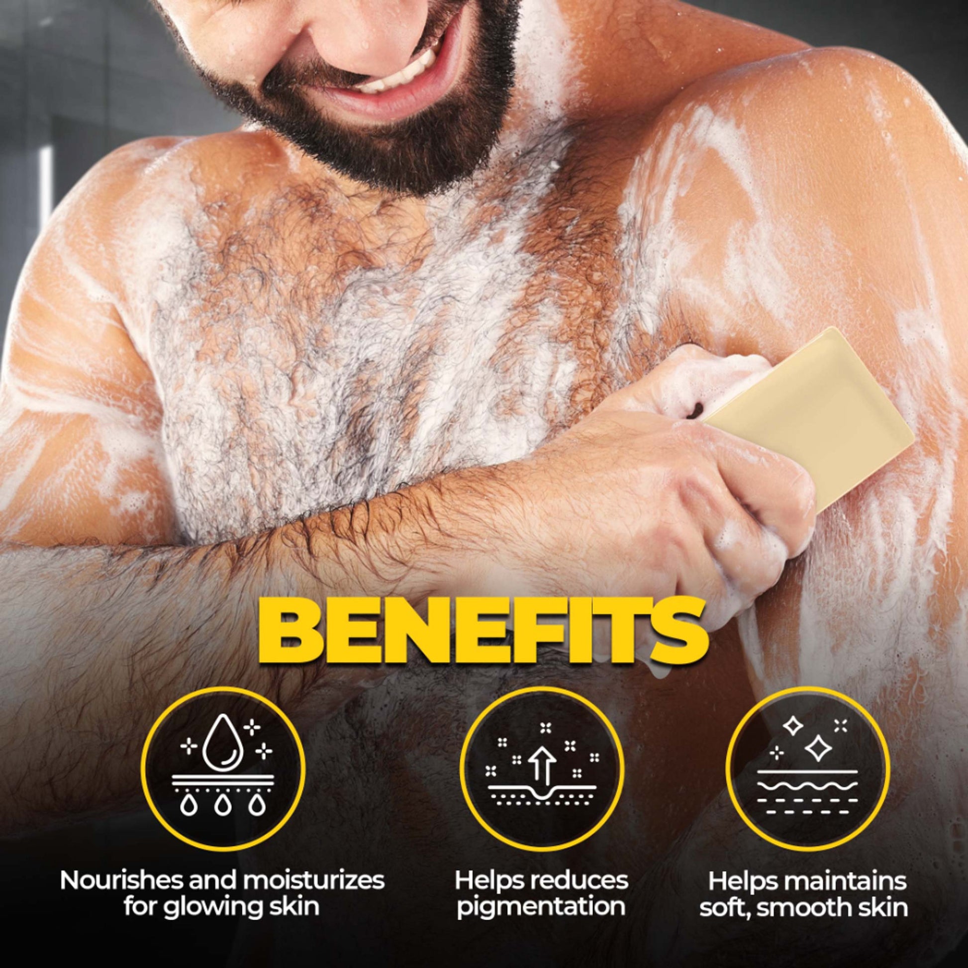 Beardo Ultraglow Brightening Bathing Bar