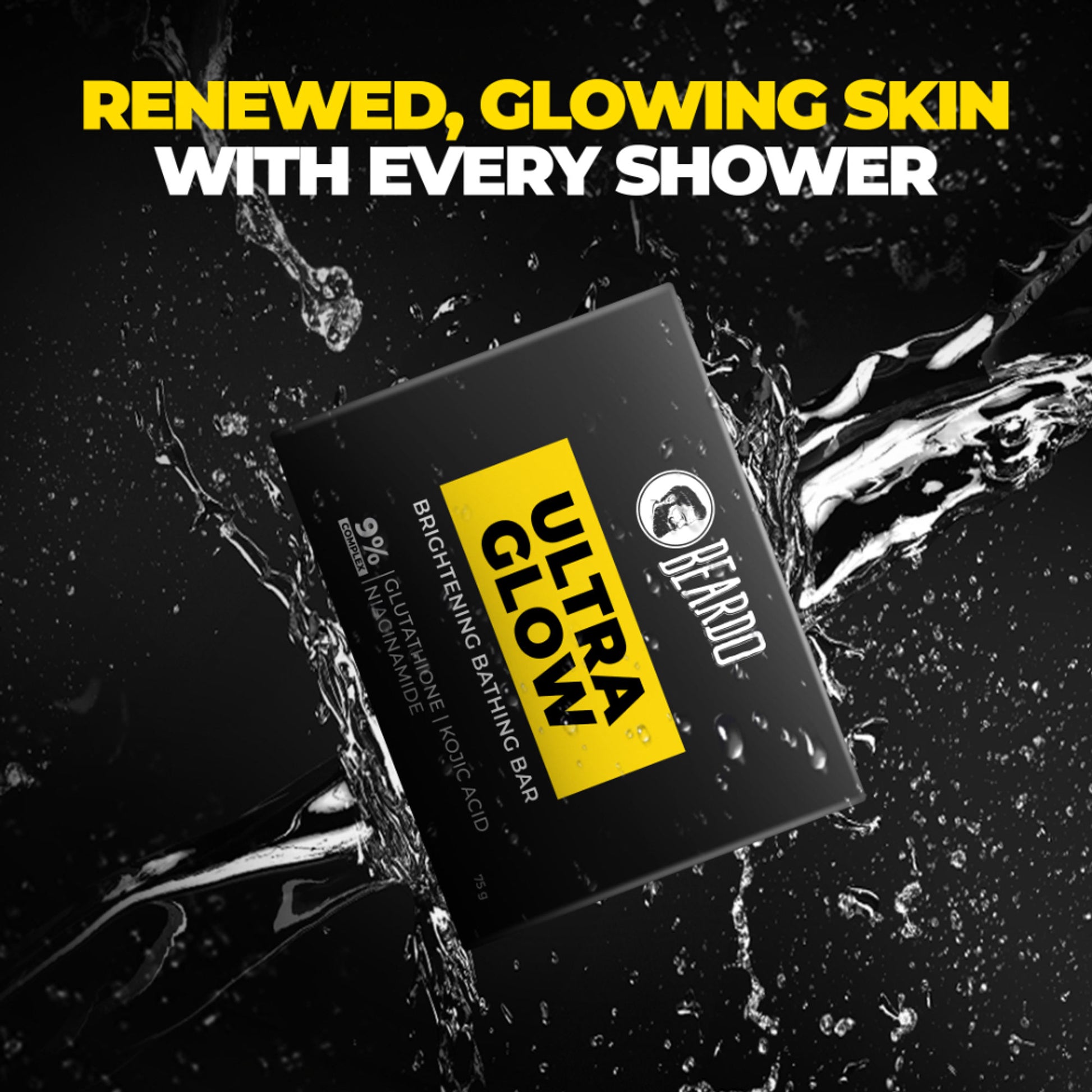 Beardo Ultraglow Brightening Bathing Bar