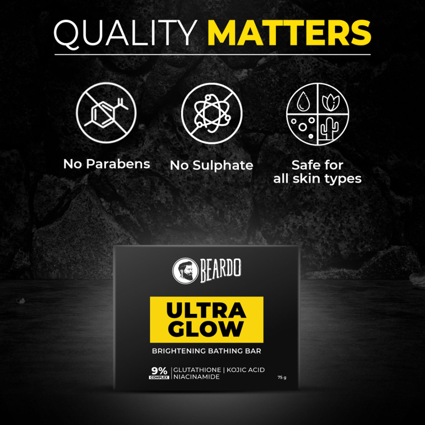 Beardo Ultraglow Brightening Bathing Bar