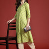 Dhiyona IE Women Floral Printed Pure Cotton Kurta