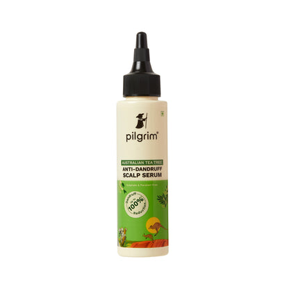 Pilgrim Australian Tea Tree Anti-Dandruff Scalp Serum For Relieves Itchiness & Reduces Inflammation