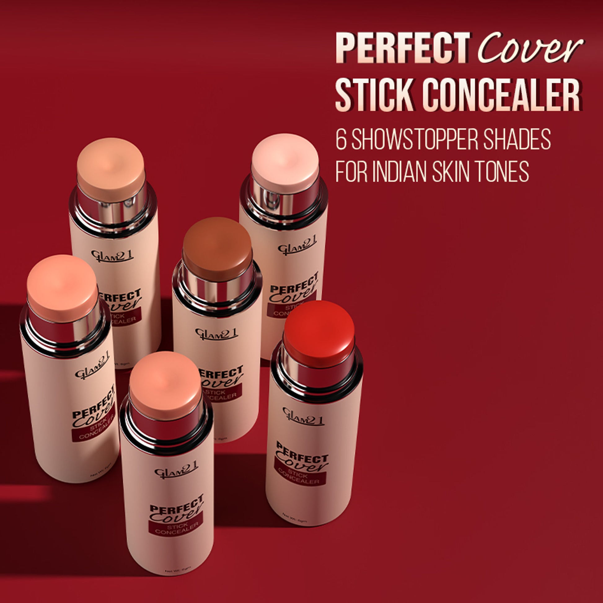 GLAM21 Perfect Cover Stick Concealer - Sand Dune 05