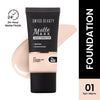 Swiss Beauty Matte Maxx Cover Foundation with Hyaluronic Acid & Vitamin E - 1 Fair Warm