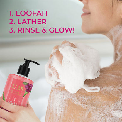 Lux Essence Of Himalayas Rose & Aloe Vera Brightening Body Wash