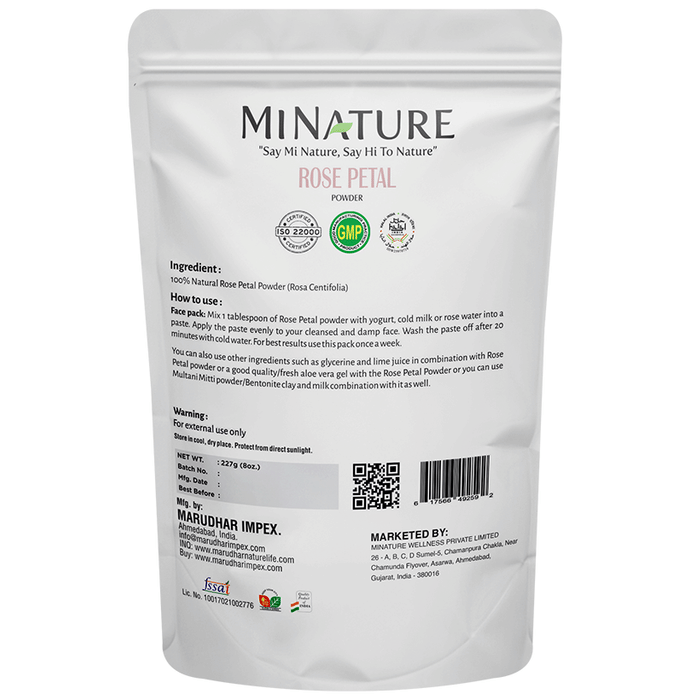 Minature Rose Petal Powder