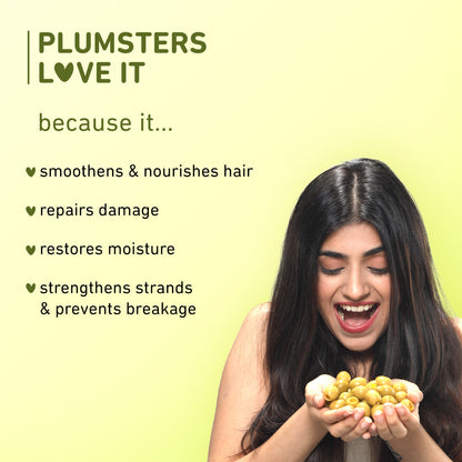 Plum Goodness Olive & Macadamia Mega Moisturizing Hair Mask