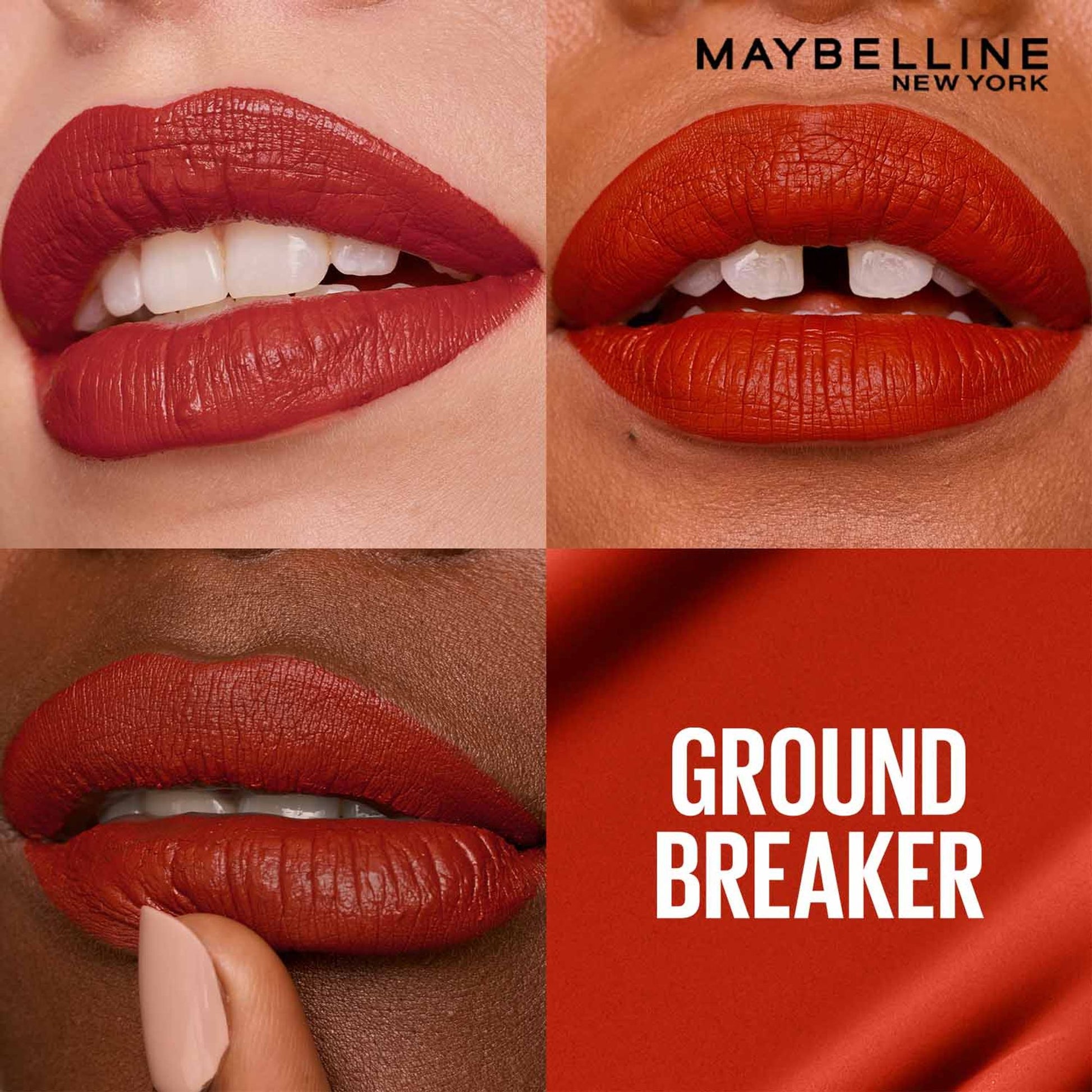 Maybelline New York Super Stay Matte Ink Liquid Lipstick, Lasts Up to 16 Hours - 15 Lover - Ground Breaker