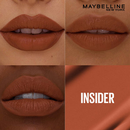 Maybelline New York Super Stay Matte Ink Liquid Lipstick, Lasts Up to 16 Hours - 15 Lover - Insider