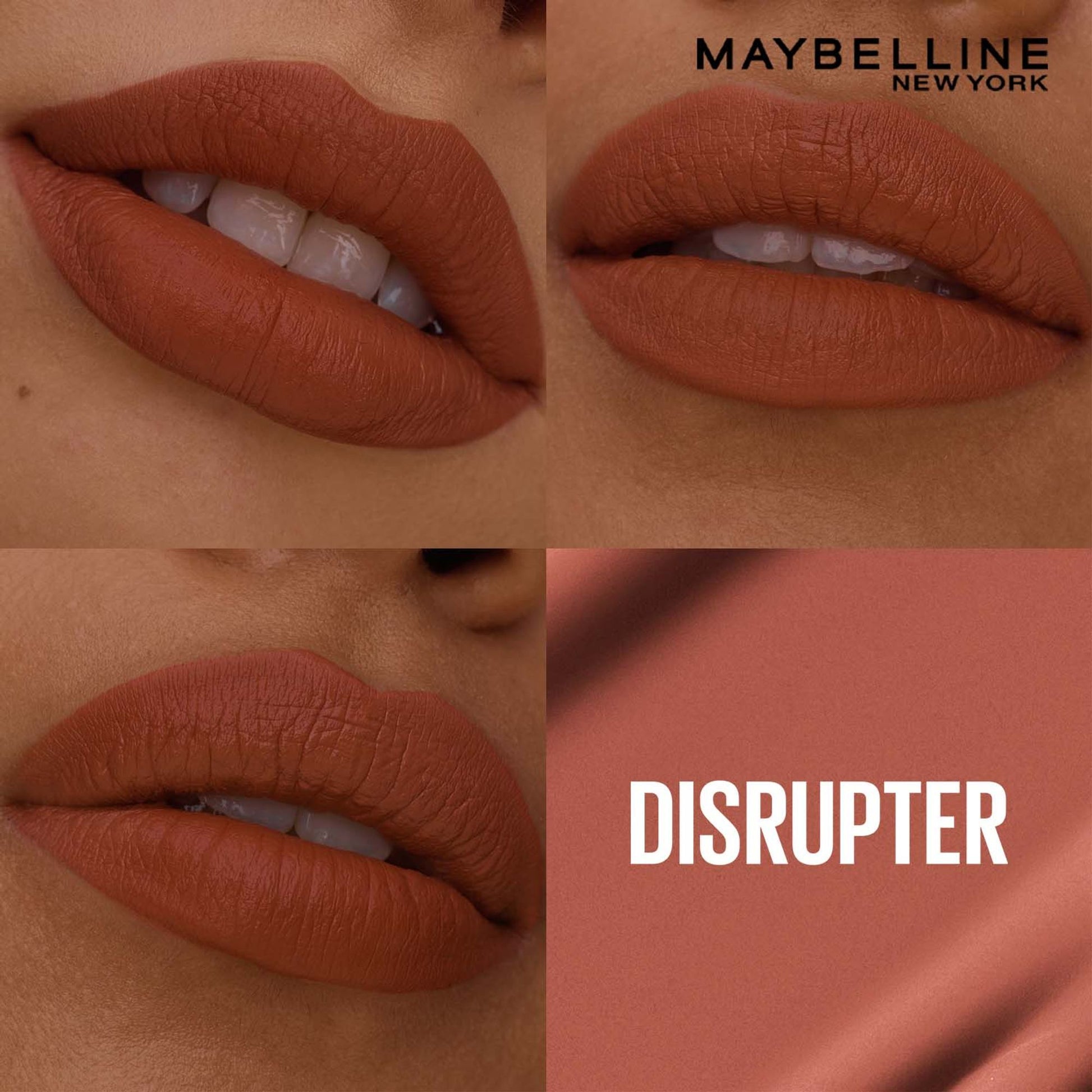 Maybelline New York Super Stay Matte Ink Liquid Lipstick, Lasts Up to 16 Hours - 15 Lover - Disrupter