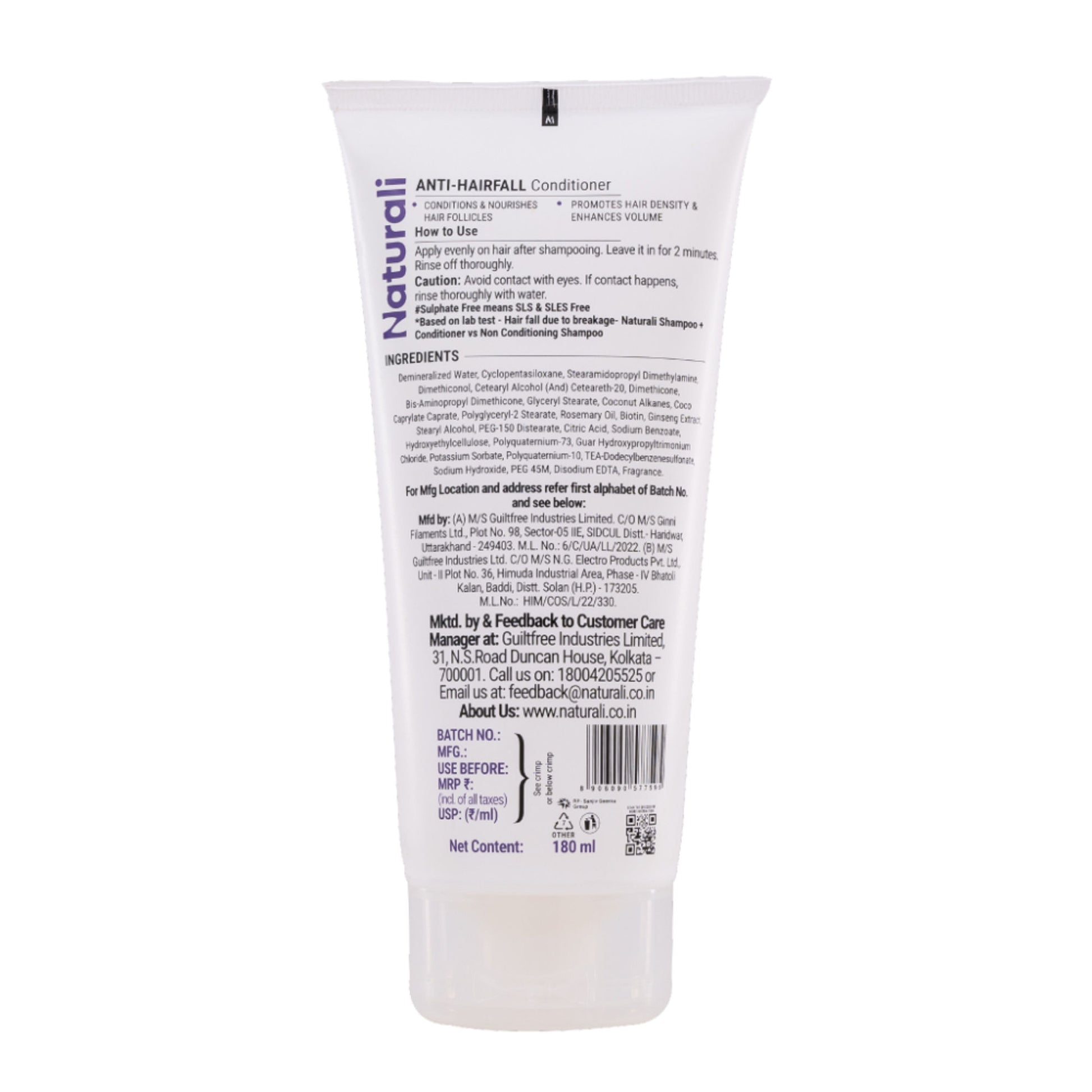 Naturali Anti-Hairfall Conditioner