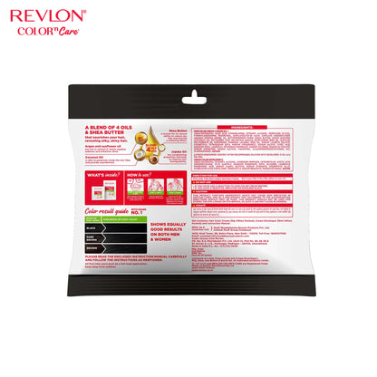 Revlon Color 'n Care Nourishing Permanent Hair Color Sachet - 1 Natural Black