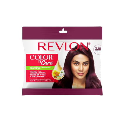 Revlon Color 'n Care Nourishing Permanent Hair Color Sachet - 3.16 Burgundy