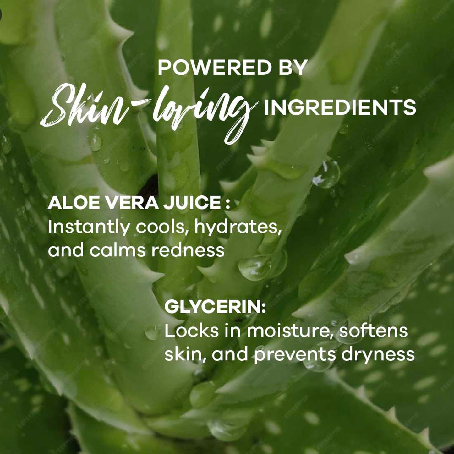 Earth Rhythm Calming Aloe Vera Gel, Healing, Calming and Soothing Skin
