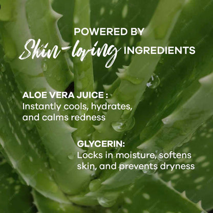 Earth Rhythm Calming Aloe Vera Gel, Healing, Calming and Soothing Skin