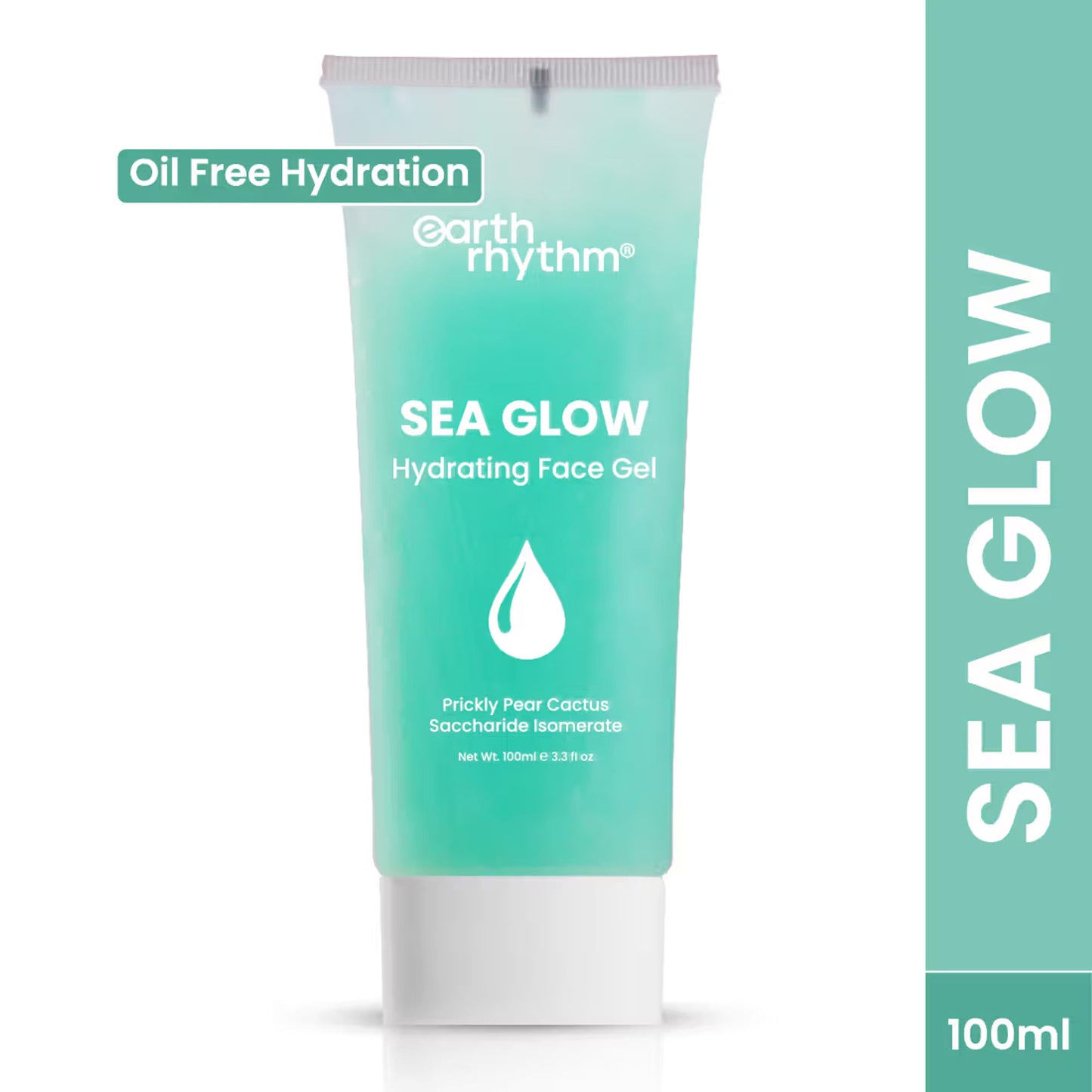 Earth Rhythm Hydrating Sea Glow Gel, 72 Hour Hydration, Oil Free and Lightweight