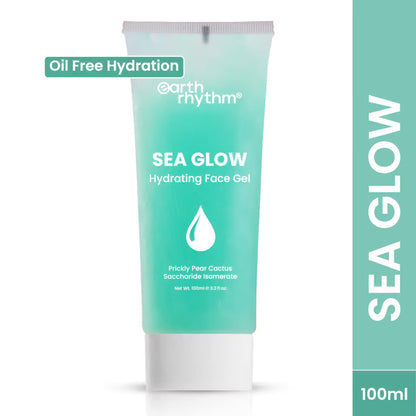 Earth Rhythm Hydrating Sea Glow Gel, 72 Hour Hydration, Oil Free and Lightweight