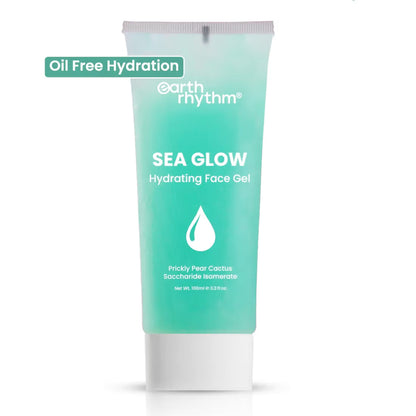 Earth Rhythm Hydrating Sea Glow Gel, 72 Hour Hydration, Oil Free and Lightweight