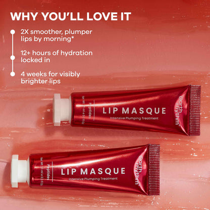 Earth Rhythm Lip Masque With Peptide, Overnight Damage Repair Mask and Seals Hydration
