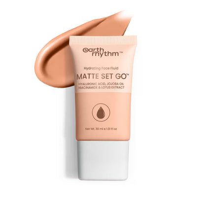 Earth Rhythm Hydrating Matte Set Go Face Fluid Foundation SPF 30 & PA++++ - Spiced Coffee