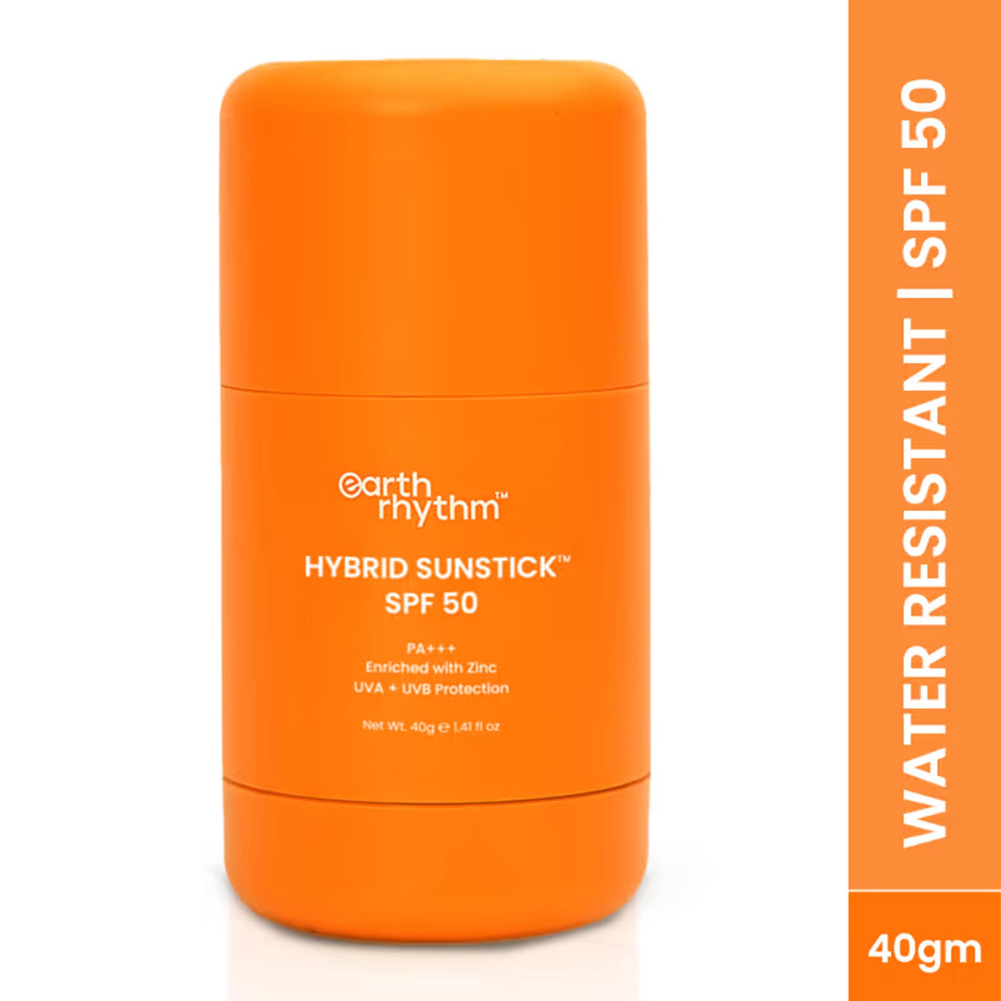 Earth Rhythm Sunstick SPF 50 Hybrid Sunscreen, PA+++, UVA+UVB Protection