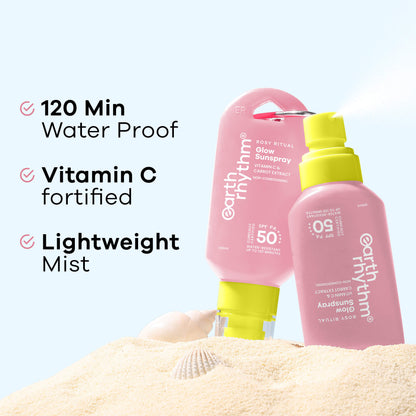 Earth Rhythm Glow Surge Sunscreen Spray SPF 50