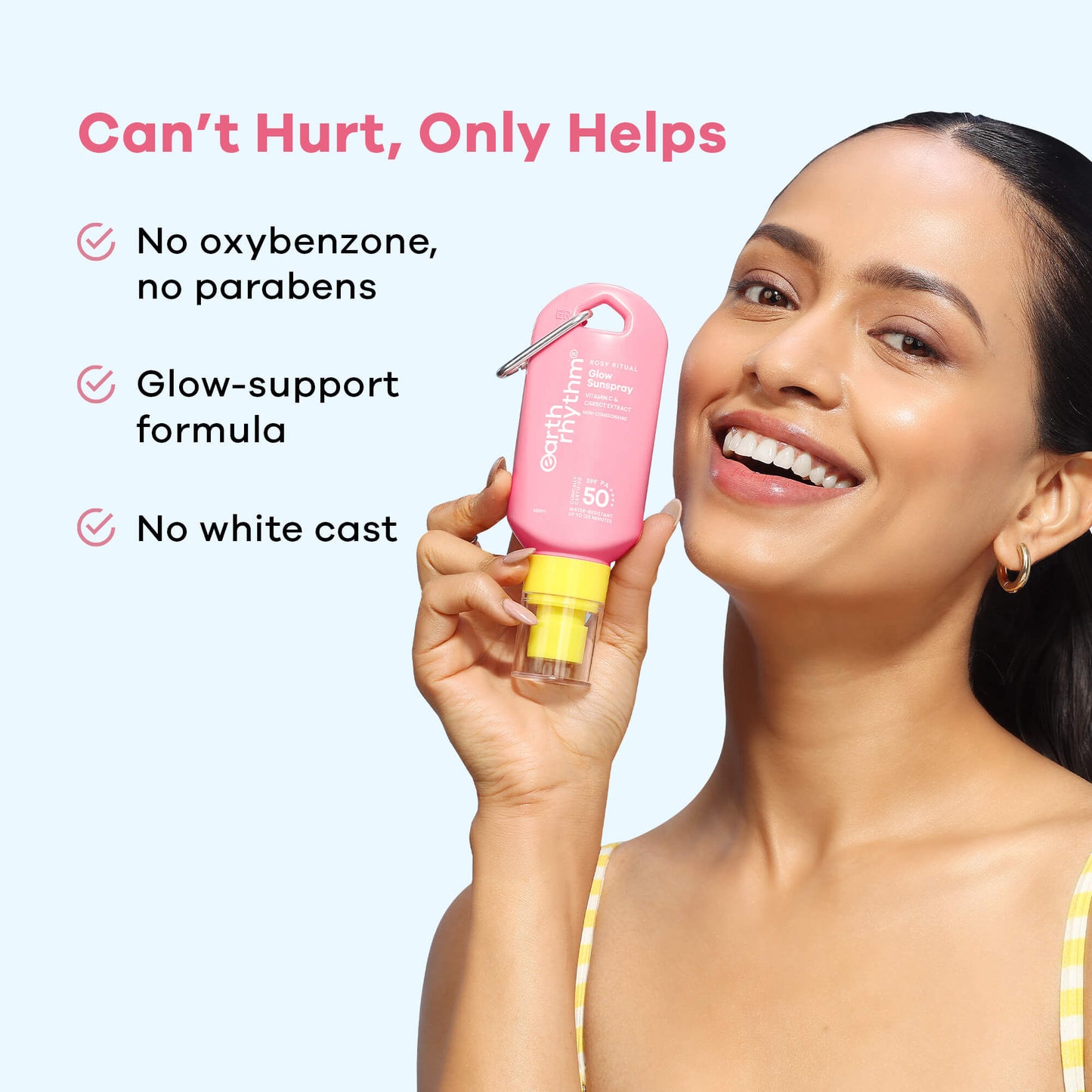 Earth Rhythm Glow Surge Sunscreen Spray SPF 50