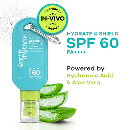 Earth Rhythm Aqua Surge Sunscreen Spray SPF 50