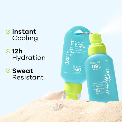 Earth Rhythm Aqua Surge Sunscreen Spray SPF 50