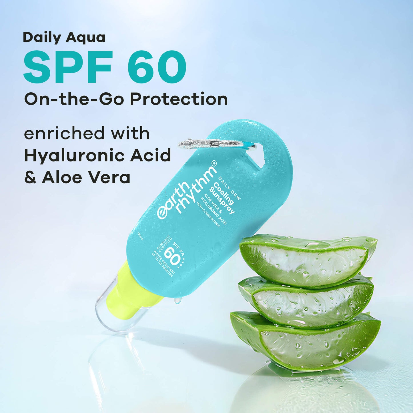 Earth Rhythm Aqua Surge Sunscreen Spray SPF 50