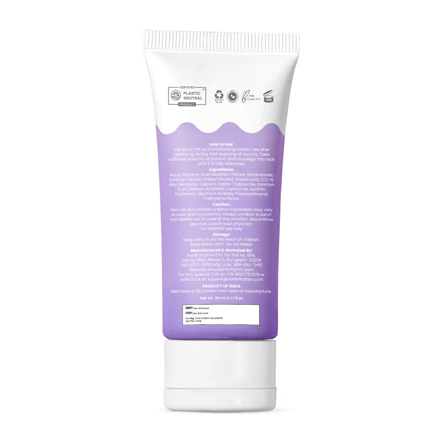 Earth Rhythm Phyto Niacin Face Moisturiser