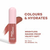 Earth Rhythm Lip Nectar Matte Liquid Lipstick, Weightless, Never Drying, No Mineral Oil - Cocoa