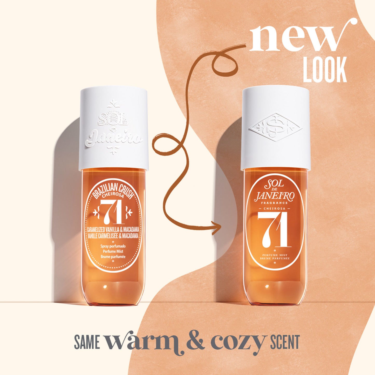 Sol de Janeiro Cheirosa 71 Perfume Mist with Caramelized Vanilla & Toasted Macadamia