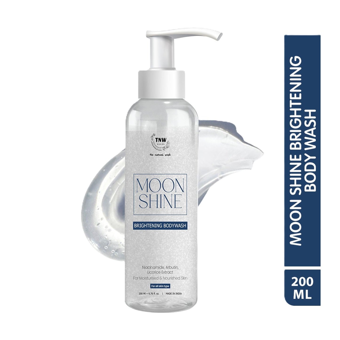 TNW The Natural Wash Moon Shine Brightening Body Wash With Green Tea & Aloe