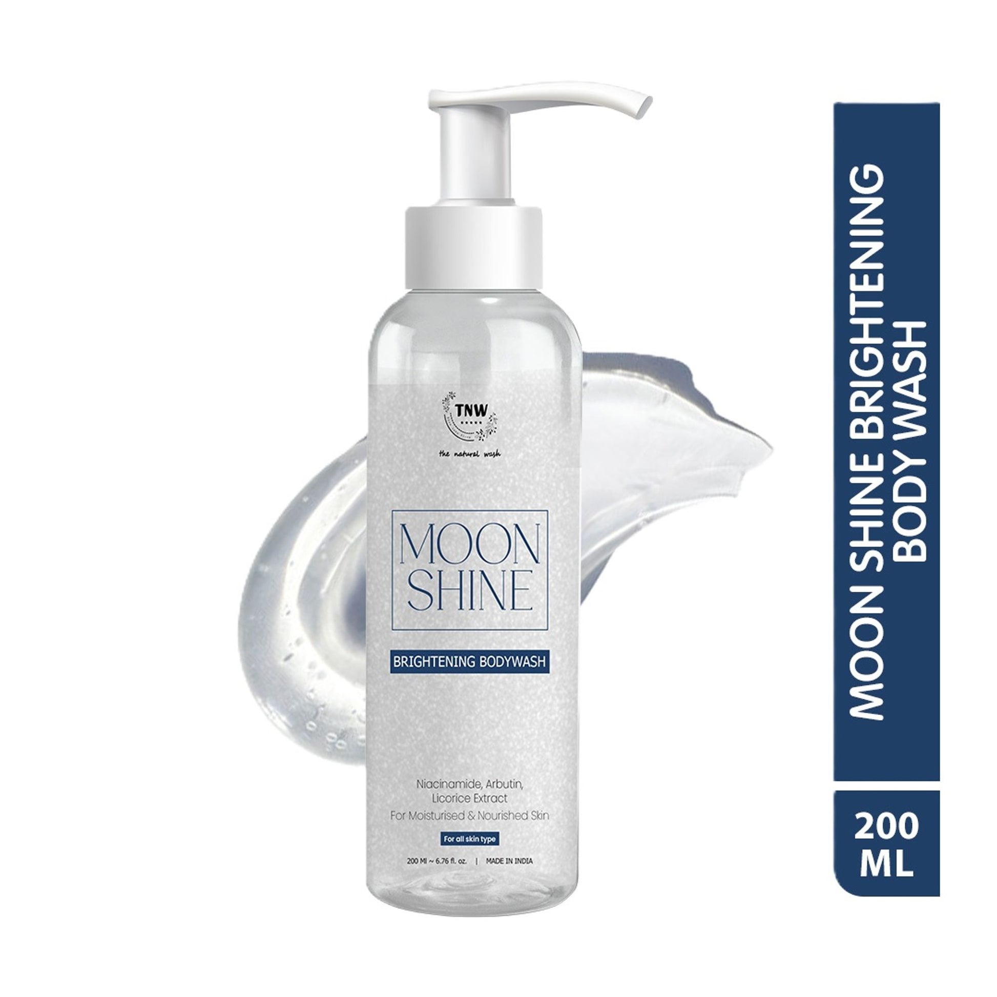 TNW The Natural Wash Moon Shine Brightening Body Wash With Green Tea & Aloe
