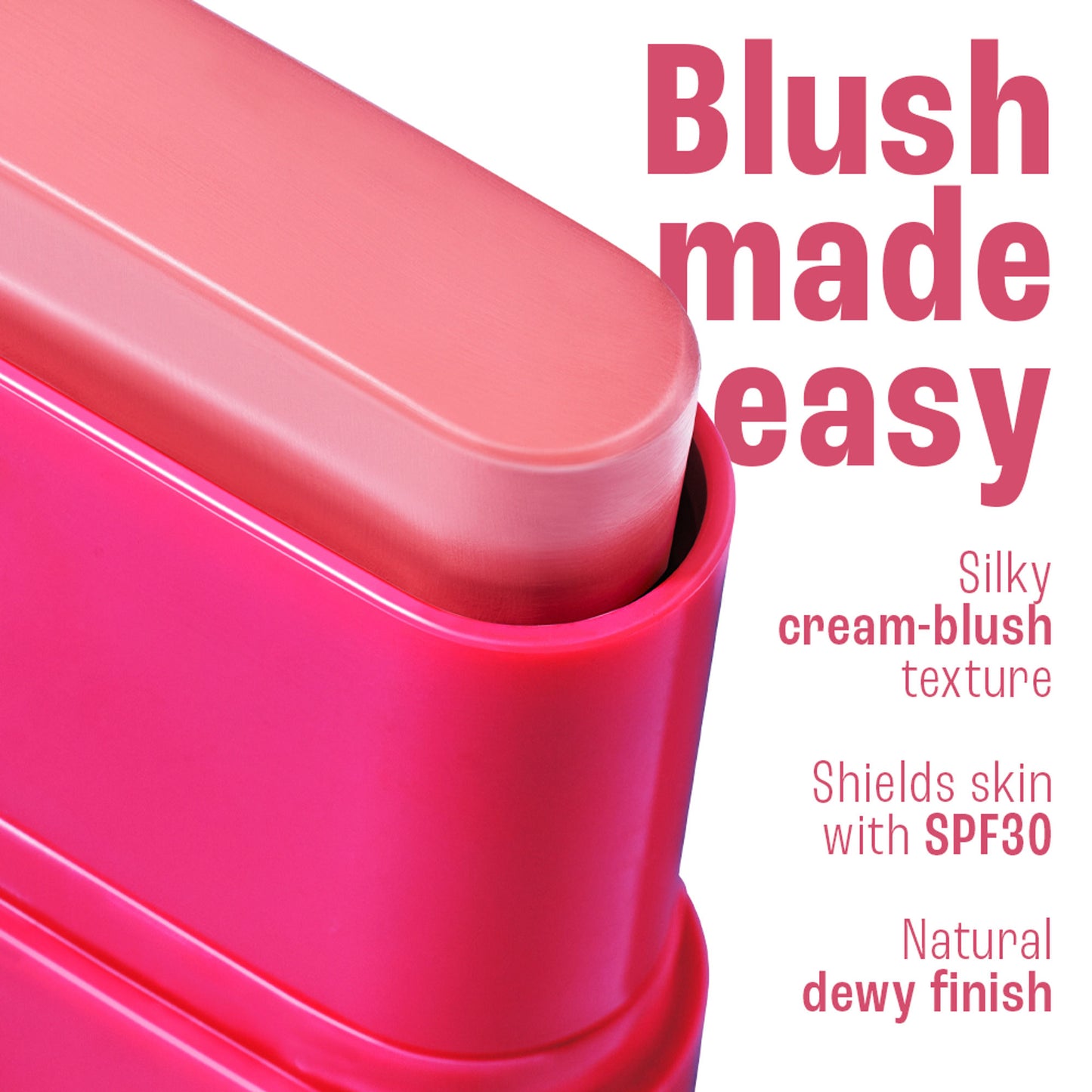 Lakme 9to5 Hya Beach Edit Blush, SPF 30, Creamy Texture, Dewy Finish - Weekend Flush