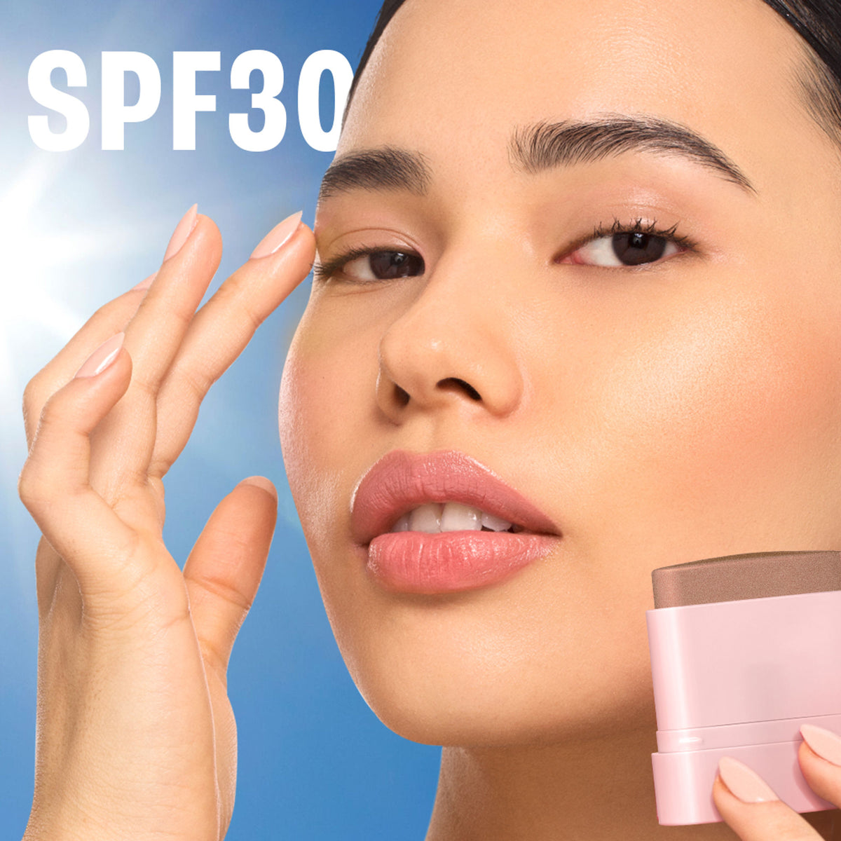 Lakme 9to5 Hya Beach Edit Blush, SPF 30, Creamy Texture, Dewy Finish - Golden Getaway