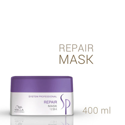 System Professional Repair Hair Mask for Dry Hair, Strengthens & Restores Damaged Hair 400ml