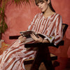 Dhiyona IE Printed A-Line Pure Cotton Tunic & Trousers Co-Ord Set