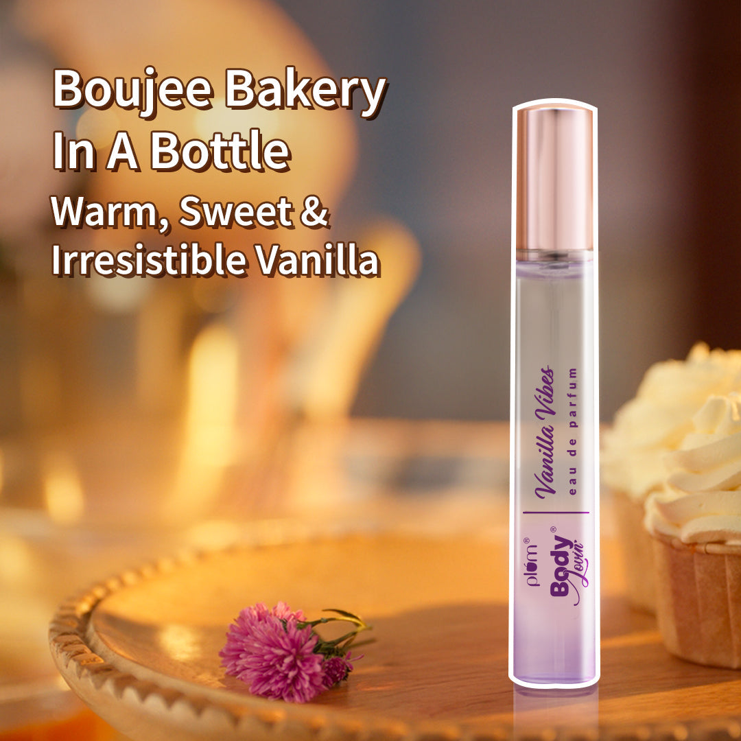 Plum Goodness Vanilla Duo Long Lasting Perfume Gift Set by BodyLovin'