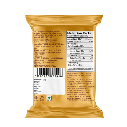 Farmley Date bites pack of 18- All Flavors