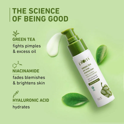 Plum Goodness Green Tea Oil-Free Moisturizer For Oily & Acne-Prone Skin